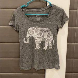 Light Gray Elephant T-Shirt